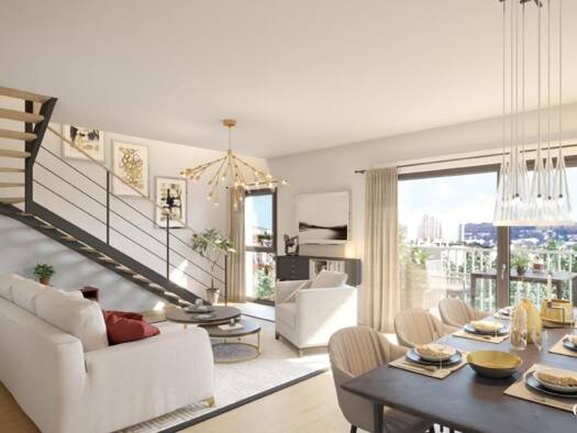 Duplex à vendre - neuf 656 600 € 3 pièces 2 chambres 77 m² 3ème étage Le Cap Antibes 06160