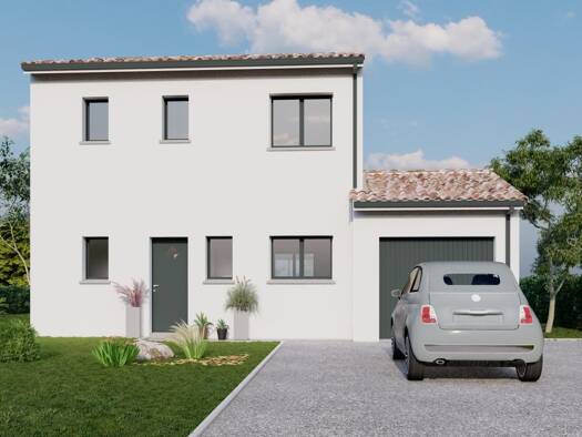 Terrain avec maison neuve à vendre 371 800 € 1 chambre 90 m² Centujean Bègles 33130