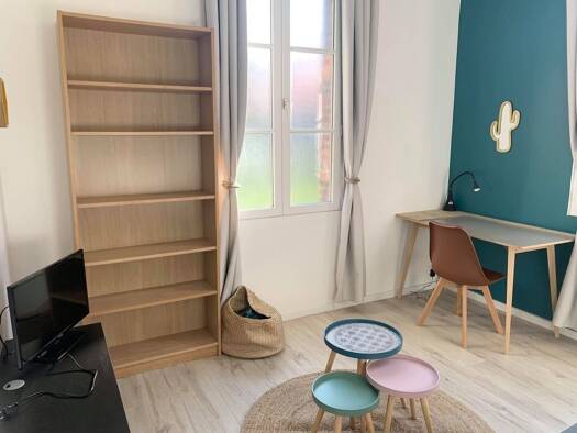 Appartement à louer 620 € 1 pièce 25,8 m² RDC Saint Lazare-Veneurs Compiègne 60200