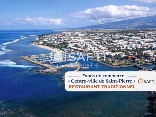 Boutique à vendre Fonds de commerce 235 000 € 128 m² de surface de vente Saint-Pierre 97410