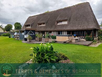 Maison à vendre 286 200 € 5 pièces 1 chambre 146 m² 1 498 m² de terrain Beuzeville 27210