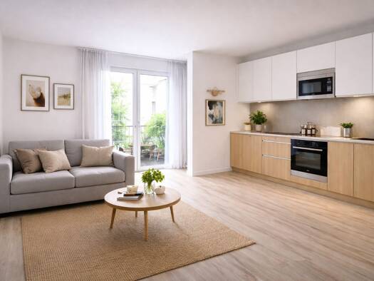 Appartement à vendre - neuf 133 480 € 1 pièce 19,1 m² 3ème étage Butte Aux Cailles-Refuge-Montbrun Anglet 64600