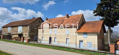 Ferme à vendre 168 000 € 6 pièces 5 chambres 160 m² 5 950 m² de terrain Pontaumur 63380