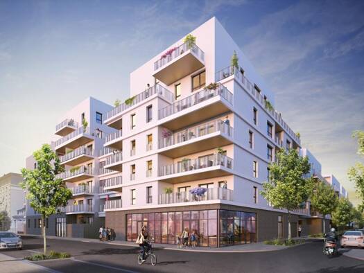 Appartement à louer 921 € 2 pièces 1 chambre 46 m² 1er étage Girondins Lyon 7ème arrondissement 69007