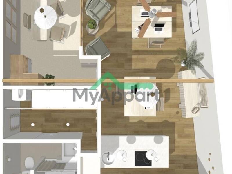 Maison à louer, 43m², LA ROCHELLE