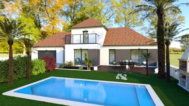 Terrain avec maison neuve à vendre 408 060 € Saint-Aubin 39410