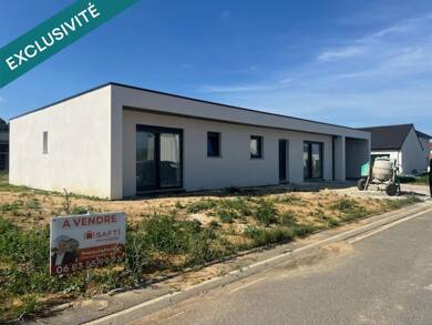 Maison de plain-pied à vendre 268 500 € 5 pièces 3 chambres 133 m² 519 m² de terrain Quelmes 62500