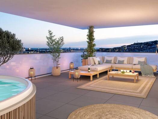 Appartement à vendre - neuf 239 000 € 2 pièces 49,2 m² Étage 6/7 Bassin Orsetti-Bassin du Midi Sète 34200