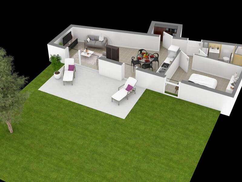 Maison à louer, 47m², SAINT EGREVE