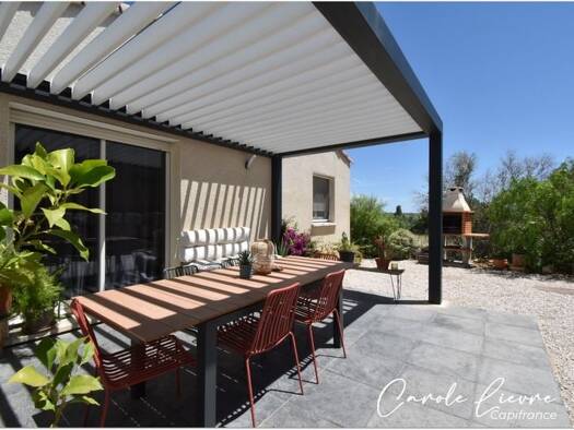Maison de plain-pied à vendre 237 000 € 3 pièces 2 chambres 71 m² 370 m² de terrain Péret 34800