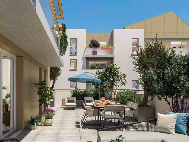 Appartement à vendre - neuf 308 917 € 2 pièces 1 chambre 41 m² Plateau-Mont Valérien Rueil-Malmaison 92500