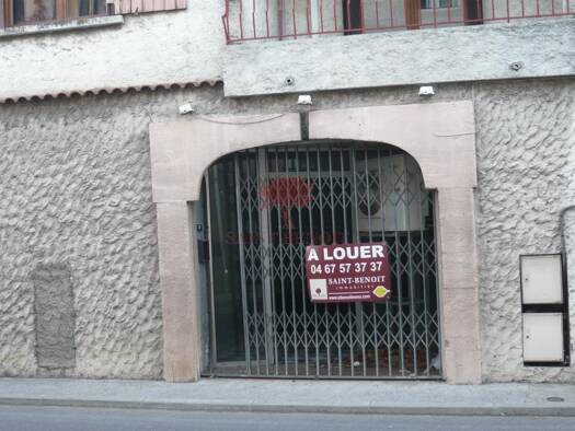 Local commercial à louer 550 € 75 m² de surface de vente Gignac 34150