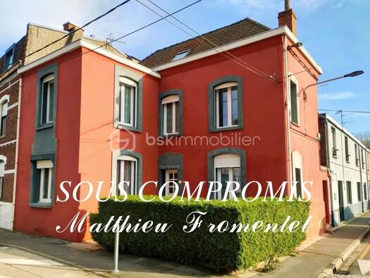 Maison à vendre 177 000 € 7 pièces 6 chambres 155 m² 107 m² de terrain Zone Verte Haubourdin 59320