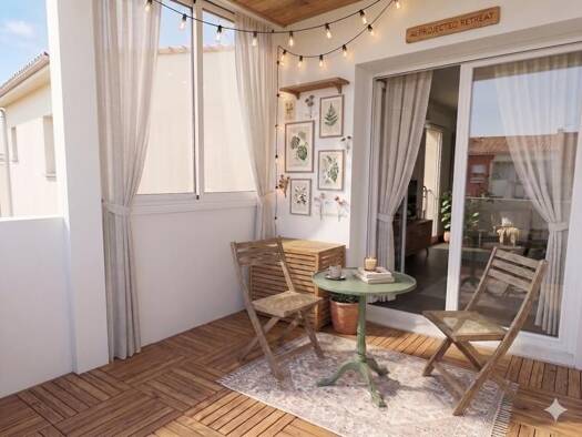 Appartement à vendre 154 999 € 3 pièces 2 chambres 59 m² Étage 1/1 Roussimort Frouzins 31270