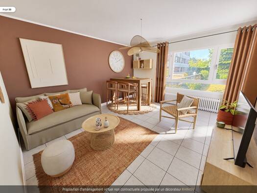 Appartement à vendre 129 900 € 3 pièces 2 chambres 65 m² RDC/3 Emeraude Longjumeau 91160