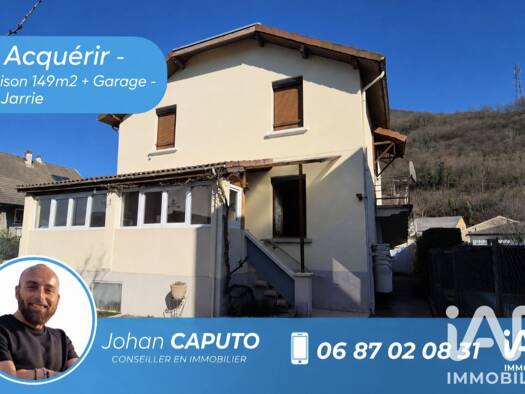 Maison à vendre 345 000 € 5 pièces 4 chambres 149 m² 396 m² de terrain Jarrie 38560