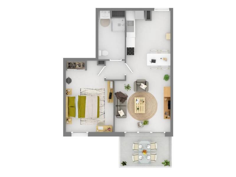 Maison à louer, 47m², NICE