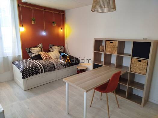 Appartement à louer - logement étudiant 530 € 1 pièce 23,4 m² RDC Clermont-Ferrand 63100