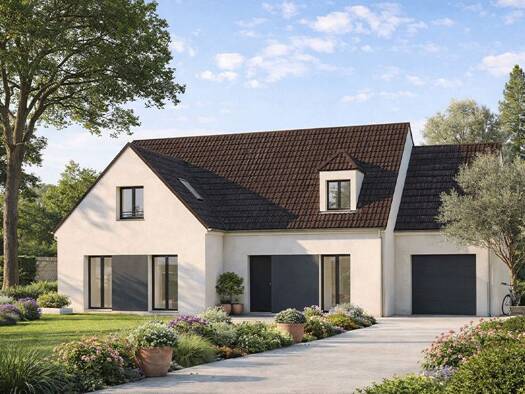 Terrain avec maison neuve à vendre 425 900 € 6 pièces 5 chambres 164 m² 299 m² de terrain Chessy 77700