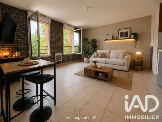 Appartement à vendre 93 500 € 1 pièce 32,39 m² Étage 2/2 Val d'Avre Amiens 80090