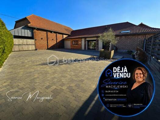 Maison à vendre 322 000 € 10 pièces 6 chambres 260 m² Westrehem 62960