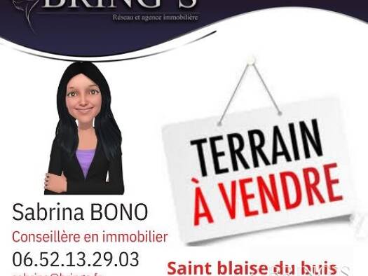 Terrain à vendre 111 000 € 479 m² de terrain Saint-Blaise-du-Buis 38140