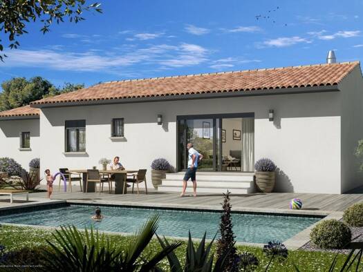 Terrain avec maison neuve à vendre 252 000 € 4 pièces 3 chambres 80 m² 300 m² de terrain Cabannes 13440