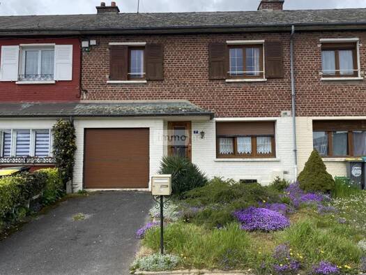 Maison à vendre 95 500 € 6 pièces 3 chambres 79 m² 293 m² de terrain Neuville-Saint-Rémy 59554