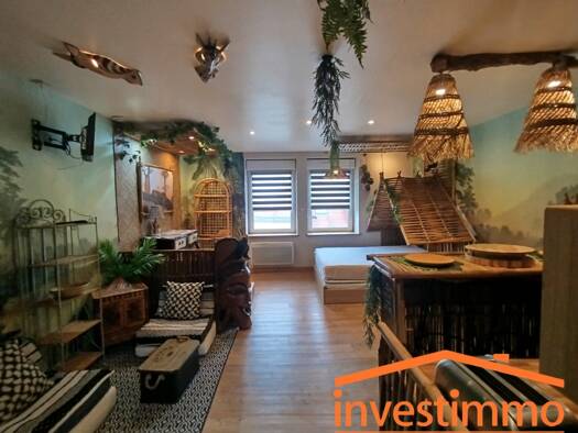 Studio à louer 600 € 1 pièce 28 m² Étage 2/2 Dernier Sou-Langevin-Charles de Gaulle Boulogne-sur-Mer 62200