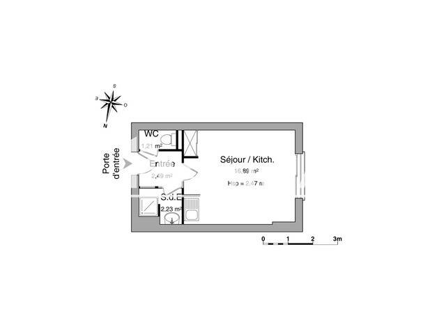 Maison à louer, 23m², POITIERS