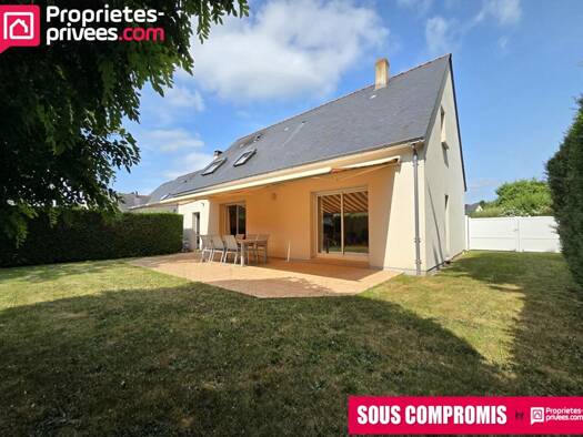 Maison à vendre 426 400 € 6 pièces 5 chambres 132 m² 466 m² de terrain Lac de Maine-Molière Angers 49000