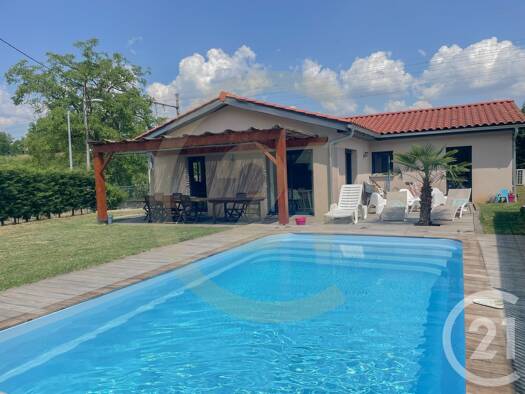 Maison de plain-pied à louer 1 817 € 4 pièces 3 chambres 94,9 m² 649 m² de terrain Albigny-sur-Saône 69250