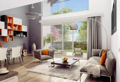 Appartement à vendre - Neuf 277 000 € 3 pièces 2 chambres 62 m² 2ème étage Sud-Bords de Marne-Gambetta-Aulnoy Chelles 77500