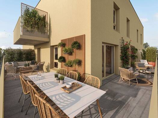 Appartement à vendre - neuf 205 000 € 3 pièces 2 chambres 65 m² Étage 1/4 Lann Gazec Lanester 56600