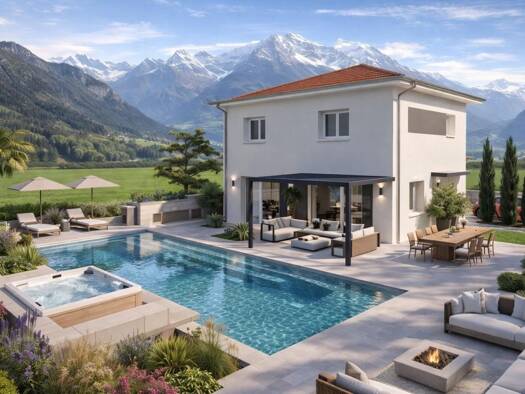 Terrain avec maison neuve à vendre 369 000 € 5 pièces 3 chambres 90 m² 600 m² de terrain Noyarey 38360