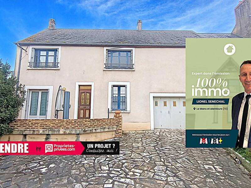Maison à vendre, 115m², SILLE LE GUILLAUME