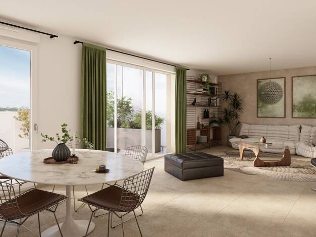 Appartement en viager - neuf 204 000 € 3 pièces 68,4 m² Étage 1/3 dès le 31/03/2028 Périphérie Ouest et Sud Mauguio 34130