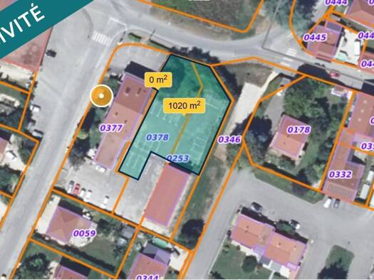 Terrain constructible à vendre 162 000 € 1 000 m² de terrain Tullins Tullins 38210