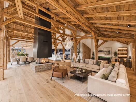 Chalet à vendre 2 550 000 € 6 pièces 5 chambres 315 m² Les Gets 74260