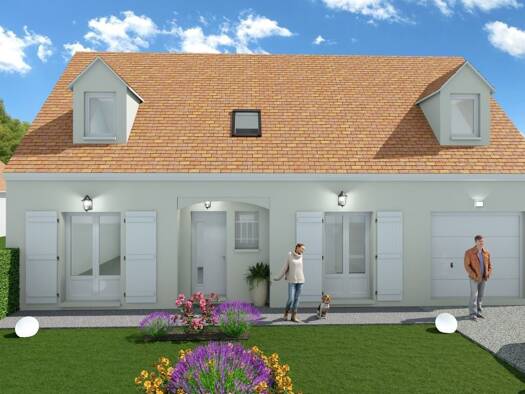 Terrain avec maison neuve à vendre 248 700 € 4 pièces 3 chambres 115 m² 479 m² de terrain Wavignies 60130