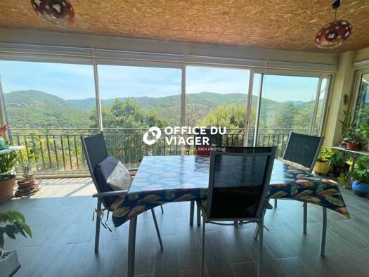 Maison en viager occupé Bouquet 70 000 € 5 pièces 4 chambres 180 m² 2 820 m² de terrain Riols 34220