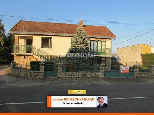 Maison à vendre 98 100 € 5 pièces 3 chambres 83 m² 776 m² de terrain Saint-Berain-sous-Sanvignes 71300