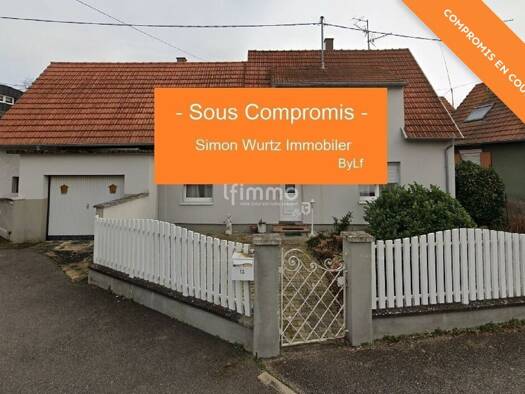 Maison à vendre 242 000 € 4 pièces 3 chambres 92 m² 440 m² de terrain Rohrwiller 67410