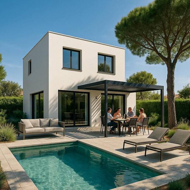 Terrain avec maison neuve à vendre 277 000 € Saint-André-de-Sangonis 34725