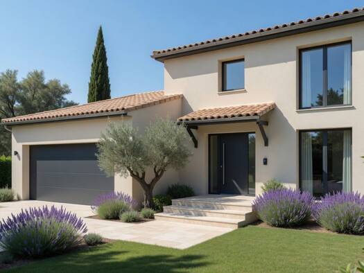 Terrain avec maison neuve à vendre 366 000 € 4 pièces 3 chambres 128 m² 644 m² de terrain Ouest Riom 63200