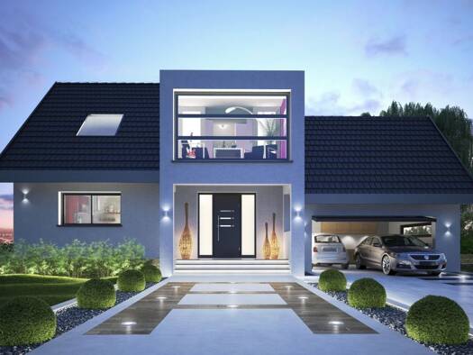 Terrain avec maison neuve à vendre 443 220 € 6 pièces 4 chambres 139 m² 4 900 m² de terrain Saint-Germain-le-Chatelet 90110