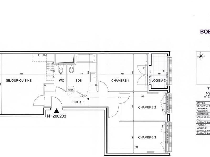 Maison à louer, 76m², BOBIGNY