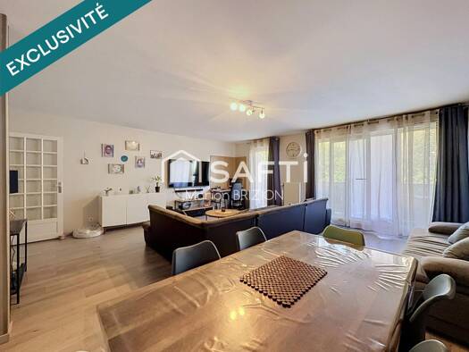 Appartement à vendre 222 000 € 4 pièces 2 chambres 91 m² Étage 2/4 Cernay Jamin-Jean Jaurès-Epinettes Reims 51100