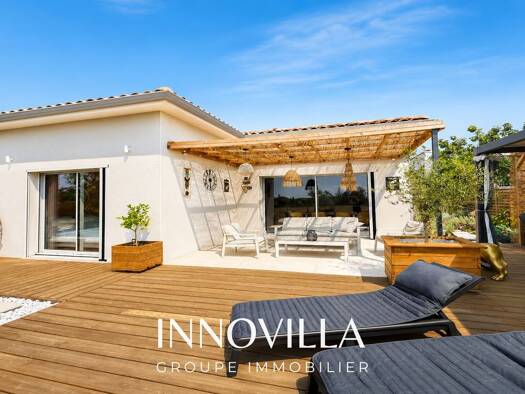 Maison de plain-pied à vendre 438 900 € 5 pièces 4 chambres 108 m² 549 m² de terrain Rouffiac-Tolosan 31180