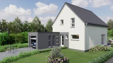 Terrain avec maison neuve à vendre 386 500 € Bernwiller 68210